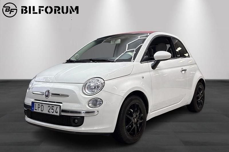 Vit Begagnad 2011 Fiat 500C Lounge Cab | 84 800 kr (Marknadspris) - Bild 1/4
