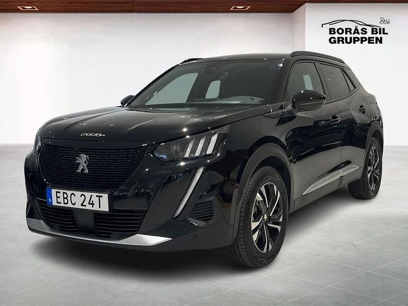 Svart Begagnad 2022 Peugeot e-2008 GT SUV | 209 000 kr (Marknadspris) - Bild 1/4