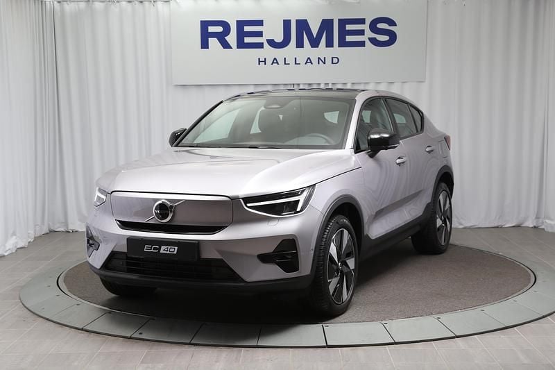 Silver Ny 2026 Volvo EC40 Single Motor Extended Range SUV | 619 500 kr (Marknadspris) - Bild 1/4