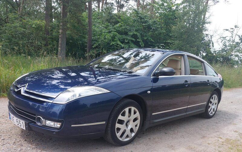 Blå Begagnad 2007 Citroën C6 Sedan | 90 000 kr - Bild 1/4