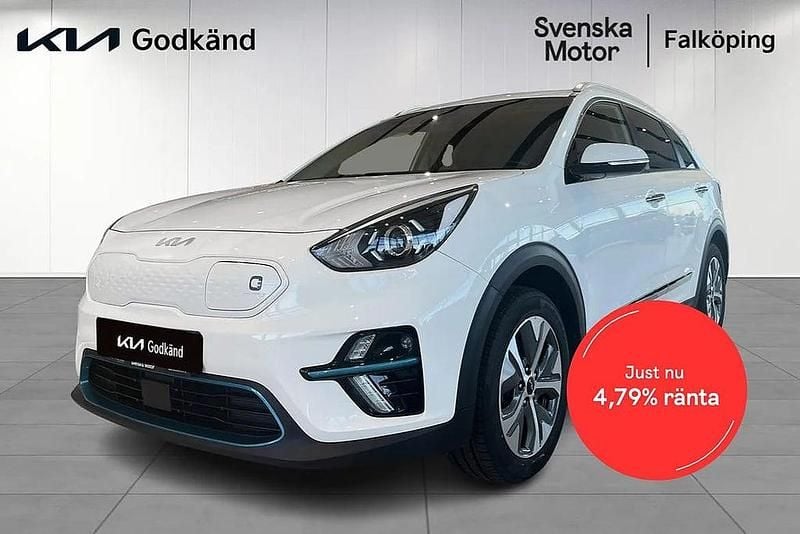 Vit Begagnad 2021 Kia e-Niro Advance SUV | 279 900 kr (Lite dyr) - Bild 1/4