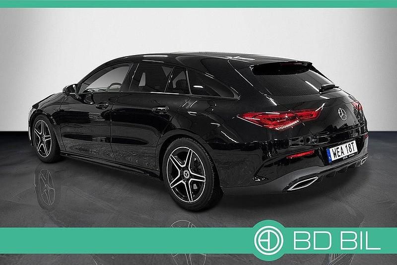 Begagnad Mercedes CLA180 Shooting Brake AMG 136 HK (100 kW) 2019 Svart Kombi