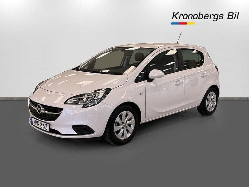 Vit Begagnad 2016 Opel Corsa Enjoy Halvkombi | 114 900 kr (Dyr) - Bild 1/4
