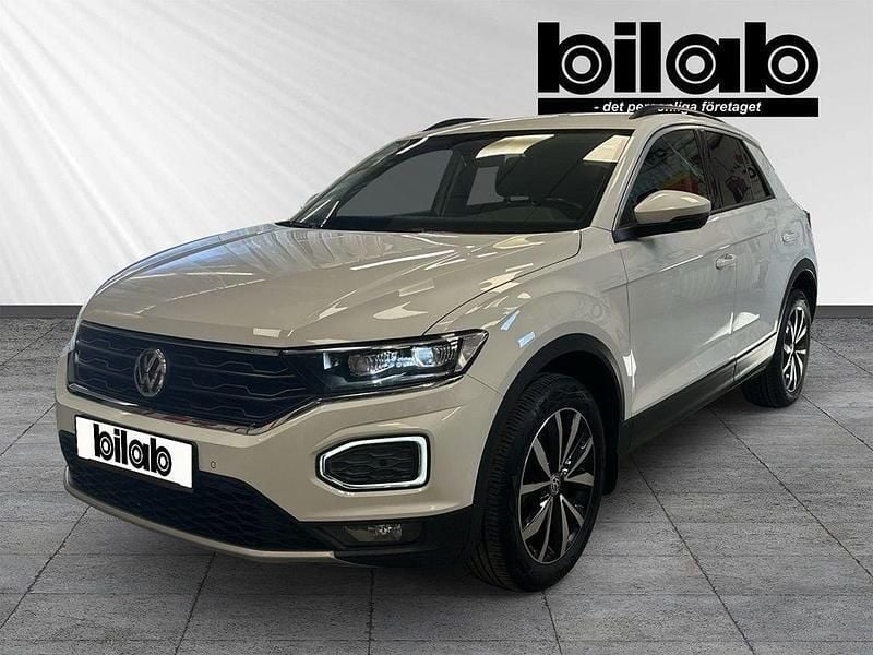 Vit Begagnad 2019 VW T-Roc SUV | 169 000 kr (Marknadspris) - Bild 1/4
