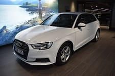 Vit Begagnad 2018 Audi A3 Sportback Proline Halvkombi | 159 000 kr (Marknadspris) - Bild 1/4