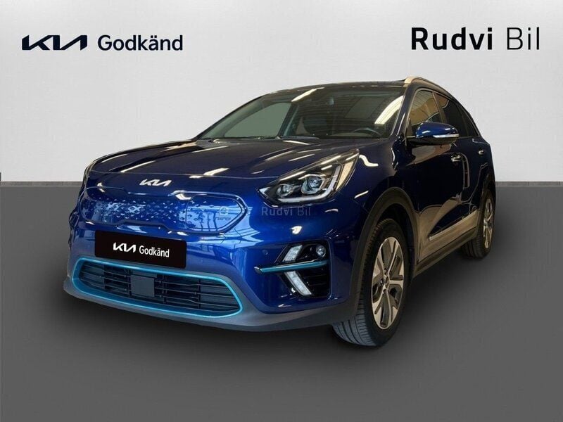 Blå Begagnad 2022 Kia e-Niro Advance SUV | 309 900 kr (Lite dyr) - Bild 1/4