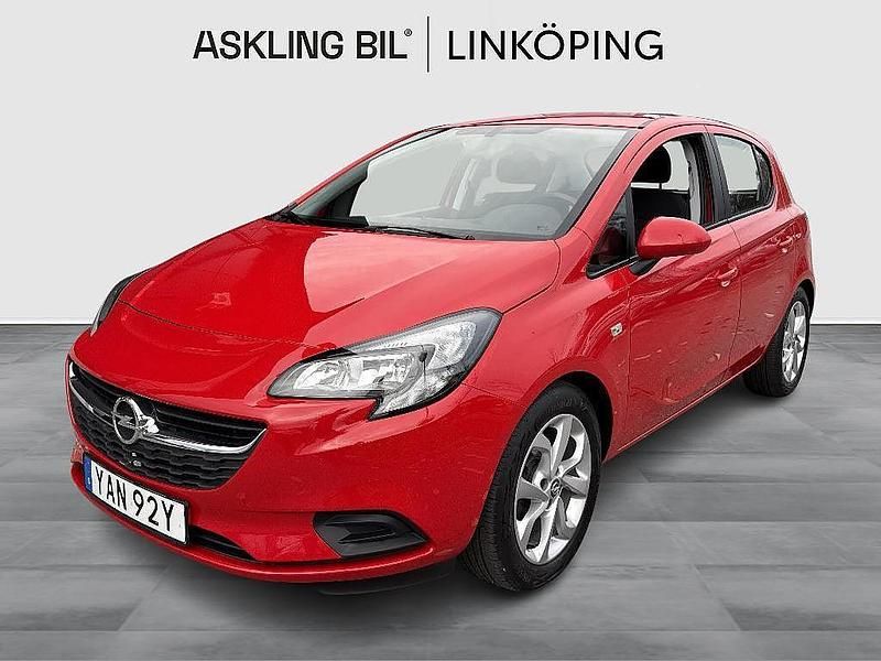 Röd Begagnad 2019 Opel Corsa Halvkombi | 119 000 kr (Bra pris) - Bild 1/4