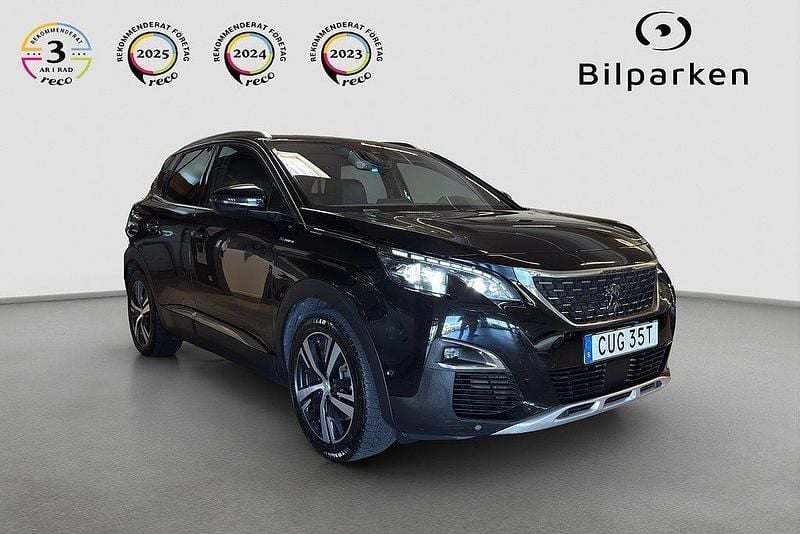 Svart Begagnad 2020 Peugeot 3008 GT SUV | 219 990 kr (Marknadspris) - Bild 1/4
