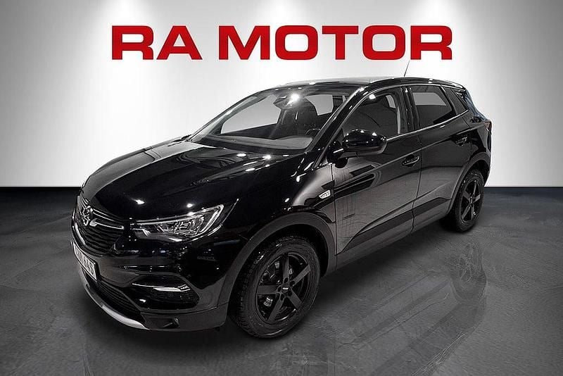 Begagnad Opel Grandland X Design Edition 131 HK (96 kW) 2021 Svart SUV