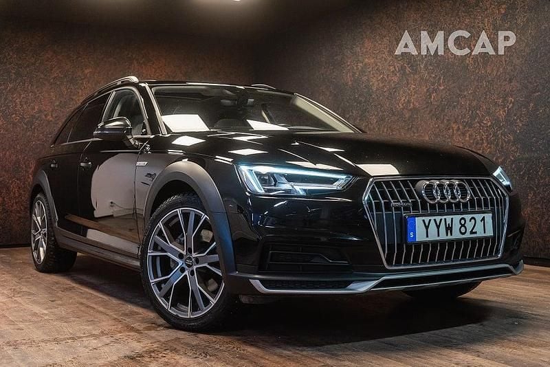 Svart Begagnad 2017 Audi A4 Allroad Kombi | 284 500 kr (Lite dyr) - Bild 1/4