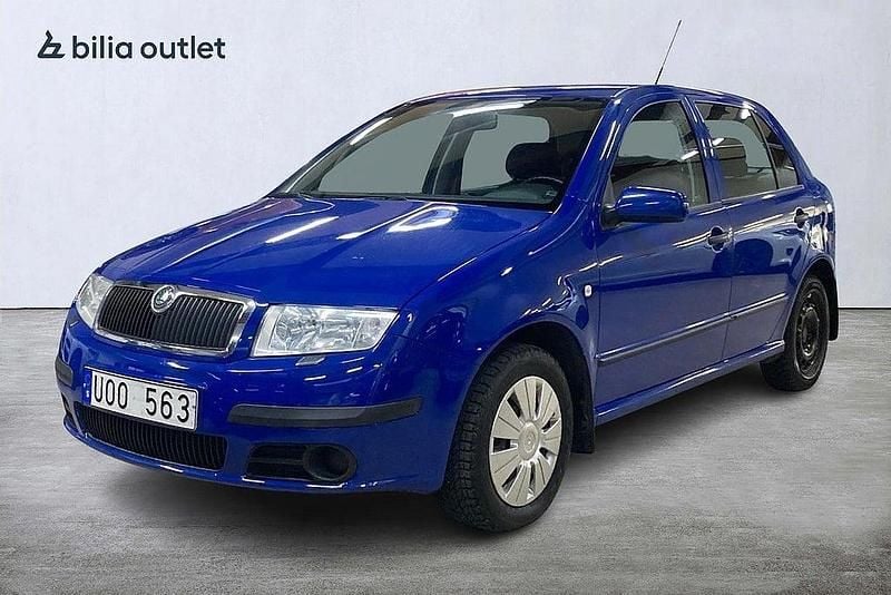 Begagnad Skoda Fabia 2004 Blå