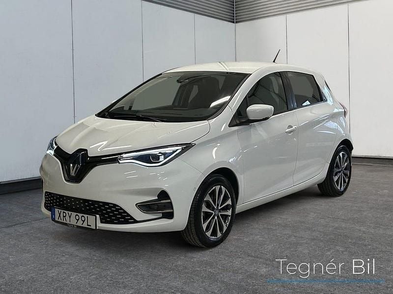 Vit Begagnad 2020 Renault Zoe Halvkombi | 154 800 kr (Marknadspris) - Bild 1/4