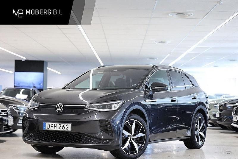 Mörkgrå Begagnad 2022 VW ID.4 GTX SUV | 279 900 kr (Superpris) - Bild 1/3