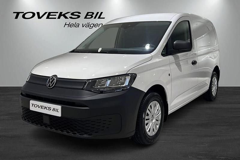 Vit Ny 2025 VW Caddy Minibuss | 337 375 kr (Superpris) - Bild 1/4
