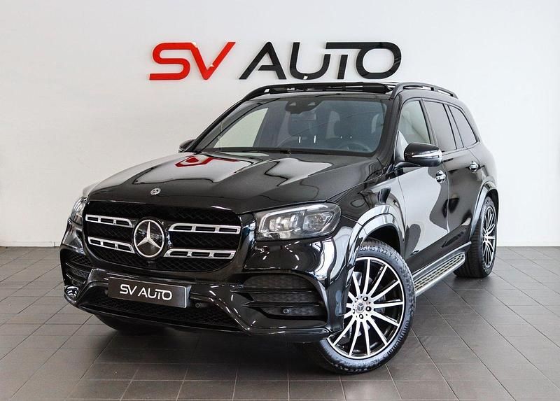 Svart Begagnad 2020 Mercedes GLS400 AMG Line Premium Plus SUV | 639 900 kr (Lite dyr) - Bild 1/4