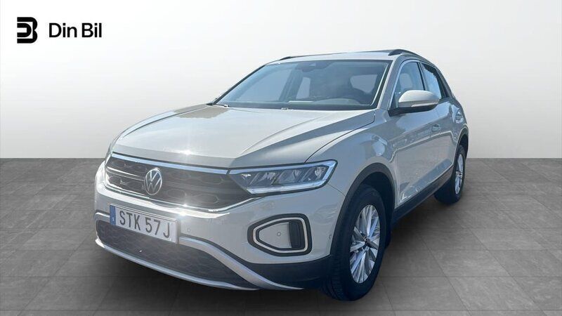 Grå Begagnad 2022 VW T-Roc SUV | 259 900 kr (Marknadspris) - Bild 1/4