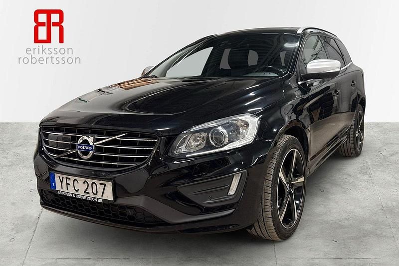 Svart Begagnad 2017 Volvo XC60 R-Design SUV | 259 900 kr (Lite dyr) - Bild 1/4