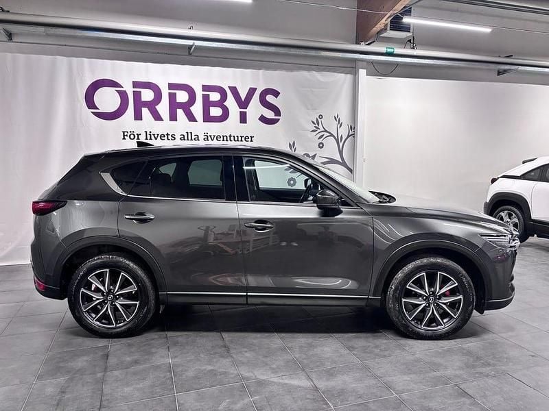 Begagnad Mazda CX-5 Optimum 194 HK (142 kW) 2018 Grå SUV