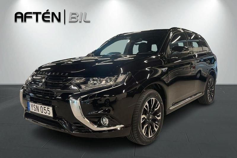 Ruby black Begagnad 2017 Mitsubishi Outlander SUV | 199 800 kr - Bild 1/3