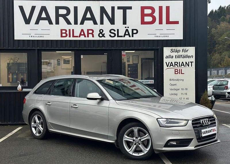 Begagnad Audi A4 Comfort 177 HK (130 kW) 2013 Silver Kombi