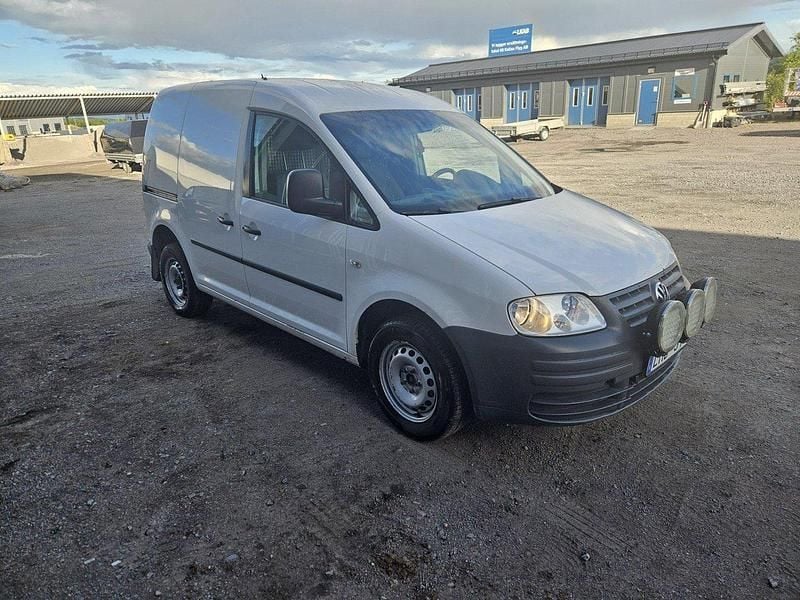 Vit Begagnad 2009 VW Caddy Minibuss | 65 000 kr (Marknadspris) - Bild 1/4