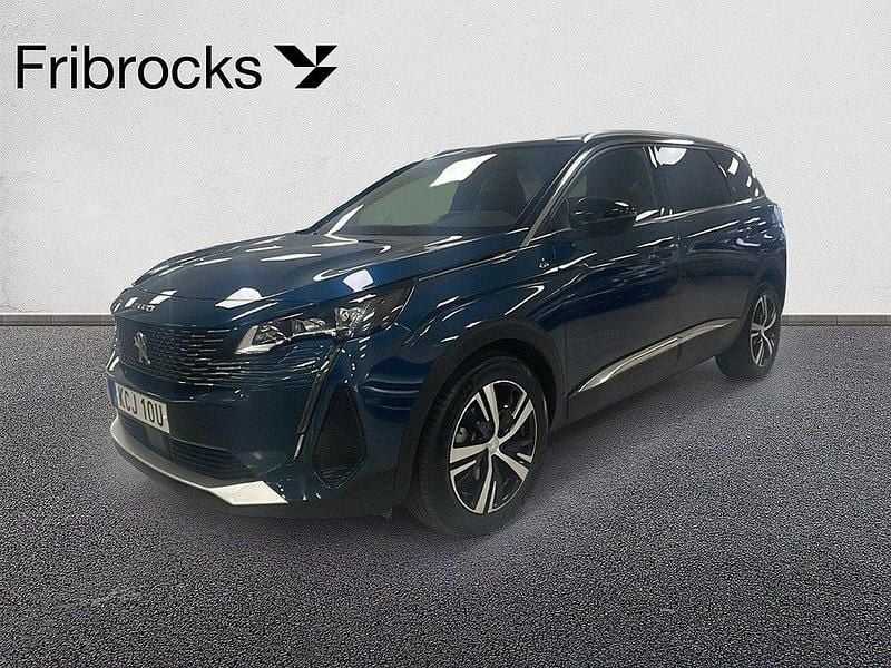 Blå Begagnad 2024 Peugeot 5008 GT Minibuss | 319 500 kr (Bra pris) - Bild 1/4
