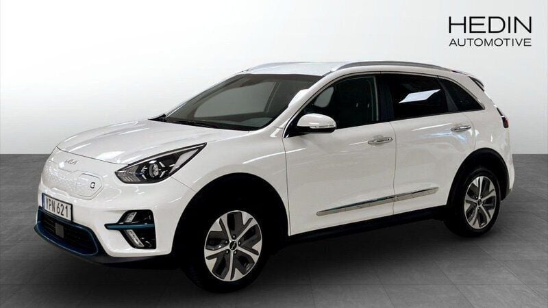 Vit (white) Begagnad 2022 Kia e-Niro Advance SUV | 289 900 kr (Lite dyr) - Bild 1/4