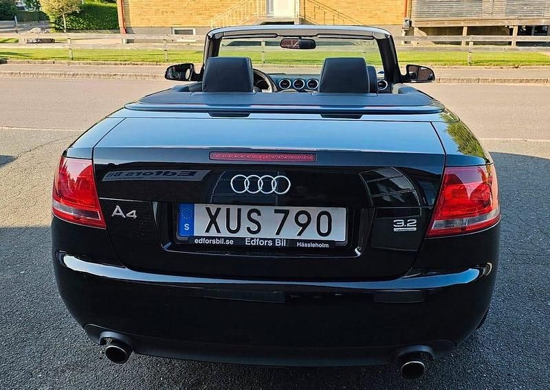 Svart Begagnad 2007 Audi A4 Cabriolet S-Line Cab | 139 900 kr - Bild 1/4