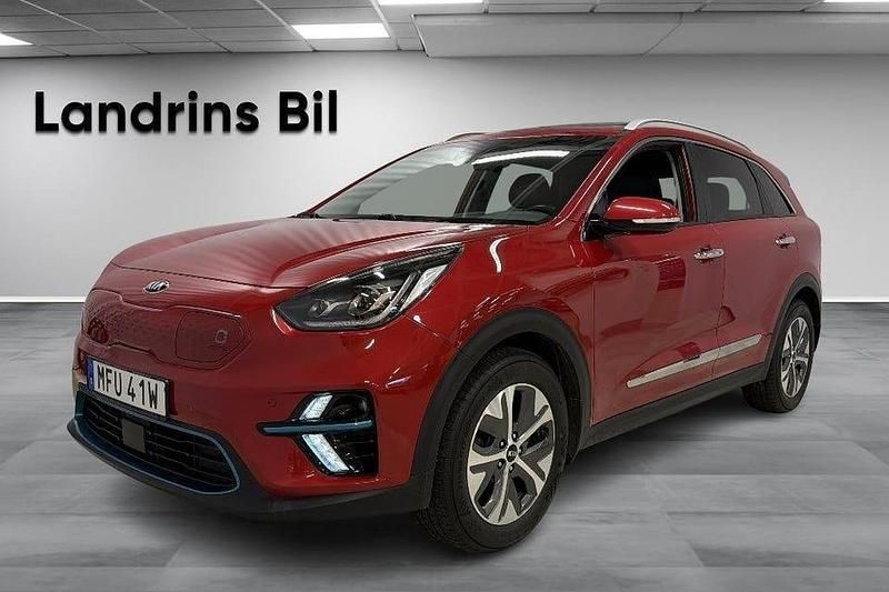 Röd Begagnad 2020 Kia e-Niro Advance SUV | 244 300 kr (Dyr) - Bild 1/4