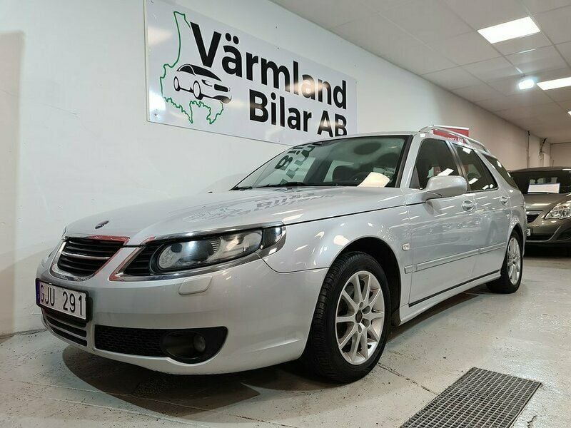 Begagnad Saab 9-5 Vector 150 HK (110 kW) 2007 Grå Kombi