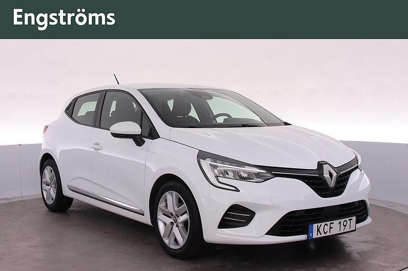 Vit Begagnad 2019 Renault Clio V Halvkombi | 129 000 kr (Marknadspris) - Bild 1/4