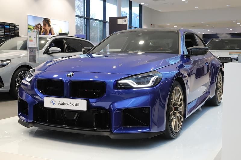 Ny BMW M2 Comfort Edition 2026 Blå Sportkupé