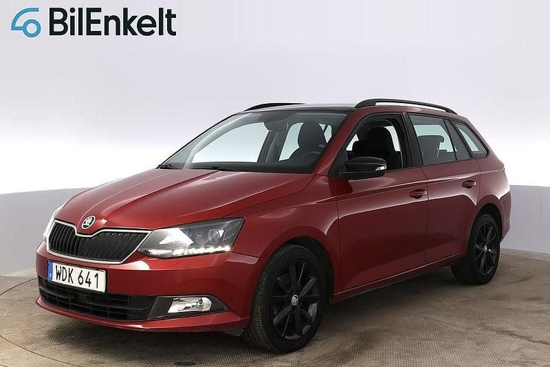 Begagnad Skoda Fabia Style 110 HK (80 kW) 2017 Röd Kombi