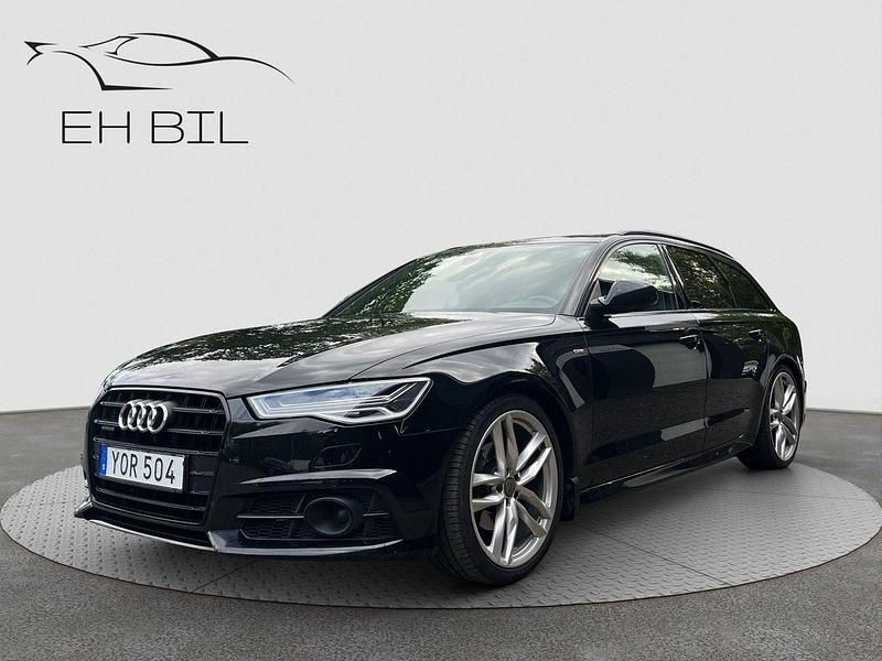 Svart Begagnad 2018 Audi A6 S-Line Kombi | 244 900 kr (Superpris) - Bild 1/4