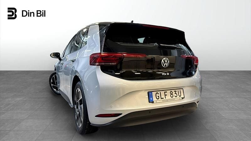 Begagnad VW ID.3 Comfortline 150 kW (204 HK) 2022 Silver Halvkombi