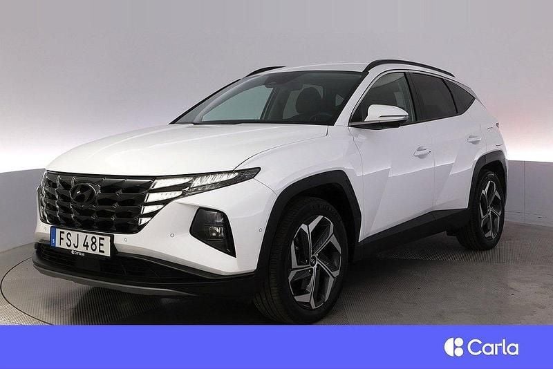 Vit Begagnad 2022 Hyundai Tucson Advanced SUV | 345 900 kr (Marknadspris) - Bild 1/4