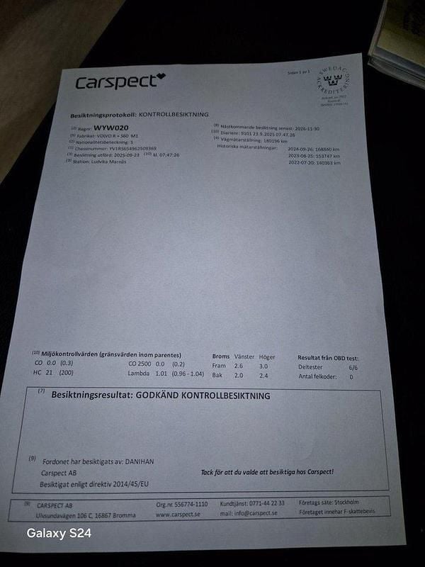 Grå Begagnad 2006 Volvo S60 Business Edition Sedan | 52 000 kr (Marknadspris) - Bild 1/4