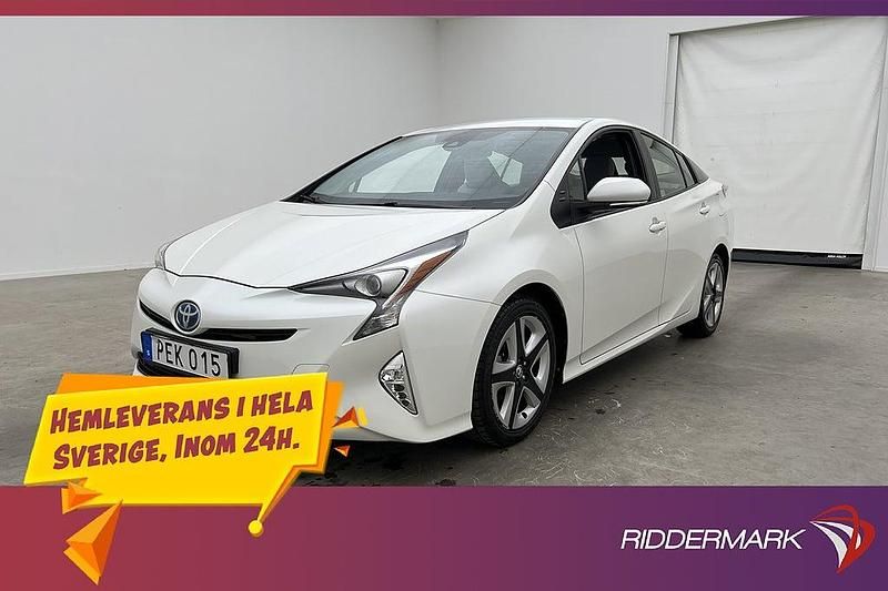 Vit Begagnad 2016 Toyota Prius Halvkombi | 179 800 kr - Bild 1/3