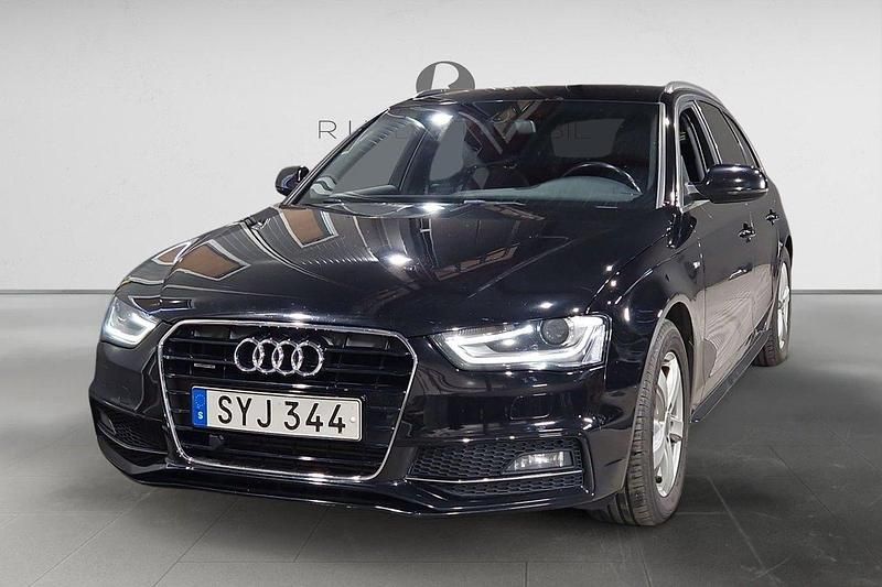 Svart Begagnad 2014 Audi A4 S-Line Kombi | 109 900 kr (Marknadspris) - Bild 1/3