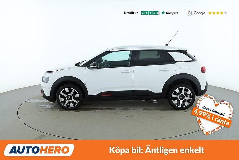 Begagnad Citroën C4 PureTech 110 HK (80 kW) 2018 Svart SUV
