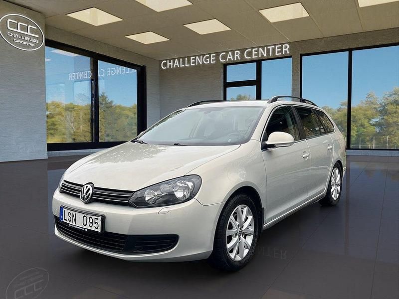 Ljusbrun (brun) Begagnad 2011 VW Golf VI Kombi | 79 900 kr (Marknadspris) - Bild 1/4
