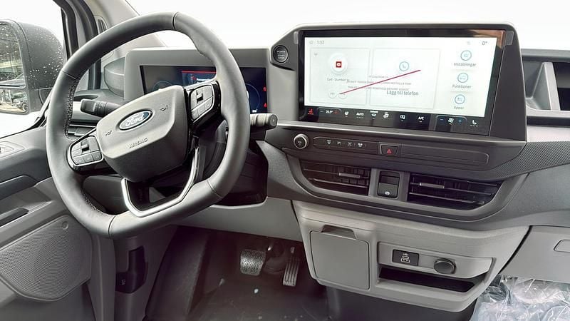 Ny Ford Transit Custom 2026 Vit Pickup