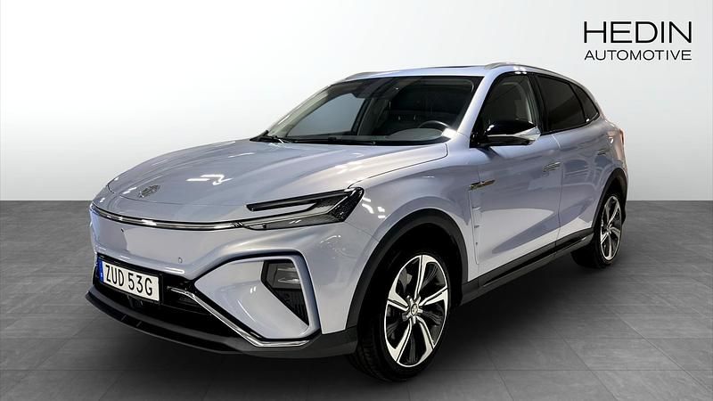 Blå (blue) Begagnad 2022 MG Marvel R Luxury SUV | 279 900 kr - Bild 1/4