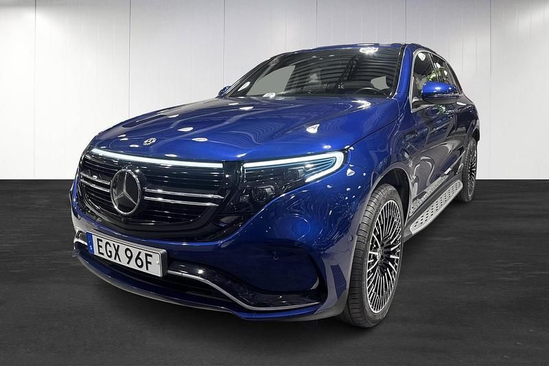 Begagnad Mercedes EQC400 AMG 300 kW (408 HK) 2020 Blå SUV