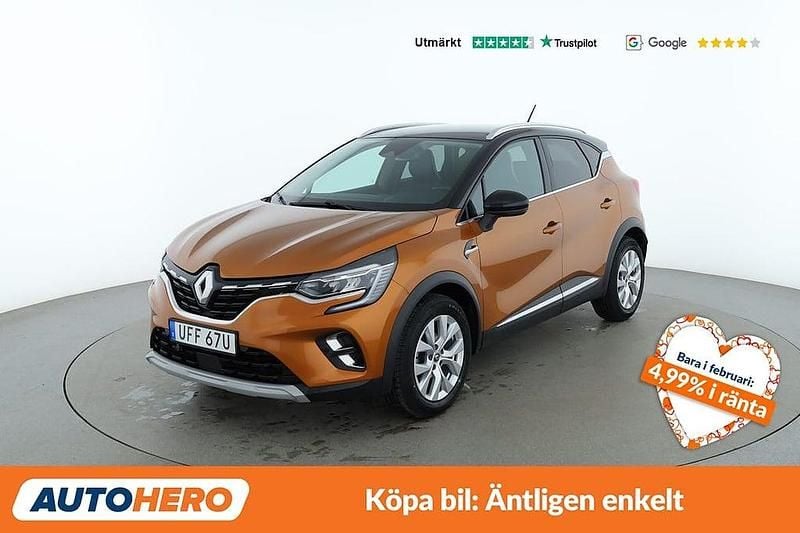 Brun Begagnad 2020 Renault Captur Intens SUV | 173 000 kr (Marknadspris) - Bild 1/4