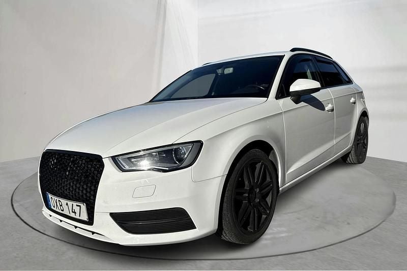 Vit Begagnad 2016 Audi A3 | 94 800 kr (Bra pris) - Bild 1/4