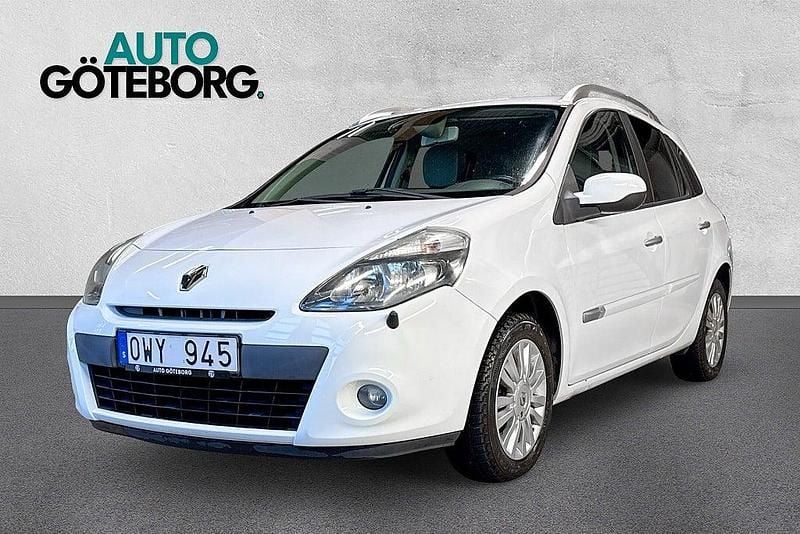 Vit Begagnad 2010 Renault Clio GrandTour Kombi | 47 900 kr (Marknadspris) - Bild 1/3