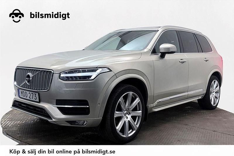 Ljusbrun Begagnad 2015 Volvo XC90 Inscription SUV | 339 600 kr (Lite dyr) - Bild 1/3