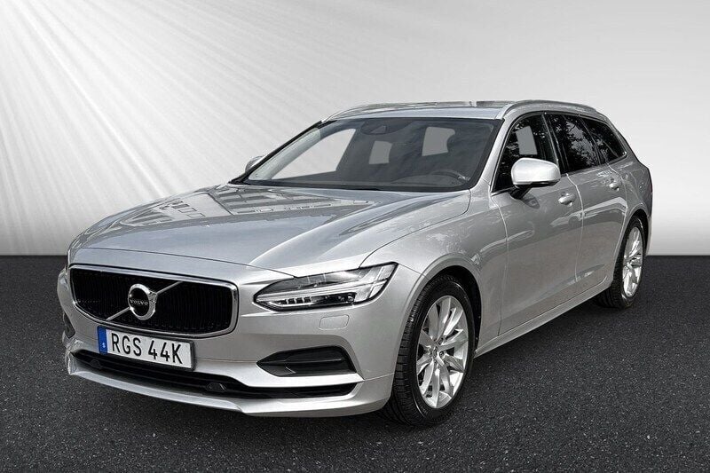 Silver Begagnad 2018 Volvo V90 Momentum Kombi | 239 800 kr (Marknadspris) - Bild 1/4