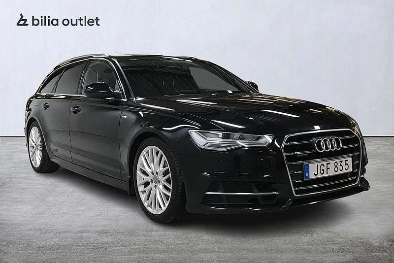 Begagnad Audi A6 S-Line 190 HK (139 kW) 2018 Svart Kombi